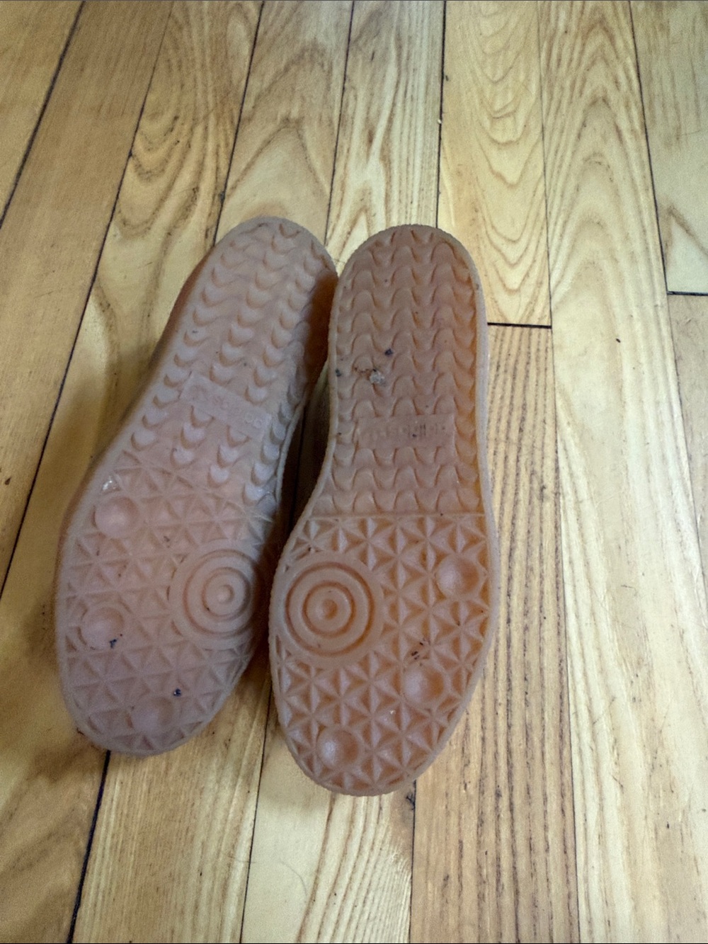 adidas womans Sambae Sneakers — White, Black, Gum - Picture 4 of 4